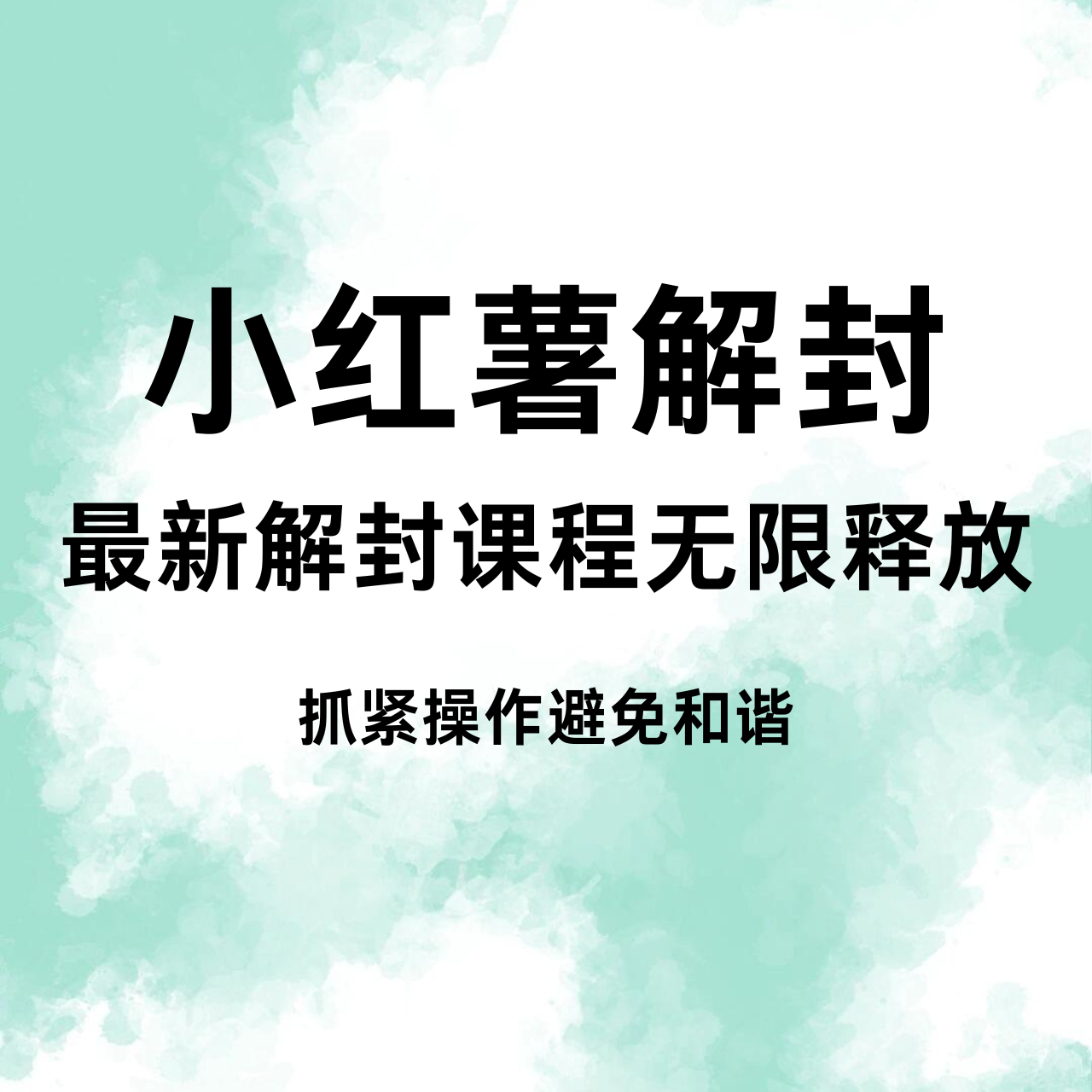 最新解封小红薯技术-远创社-实操项目-引流教程-网赚教程-副业教程